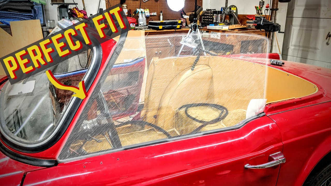 Door Window Install on Triumph TR4 - WEGS GARAGE