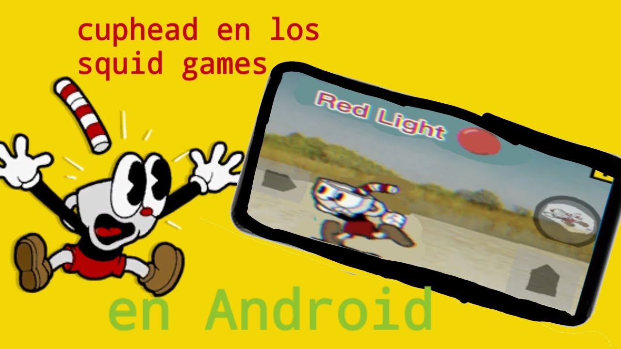 cuphead en los squid games, créditos a la animación original:@DibujAldo
