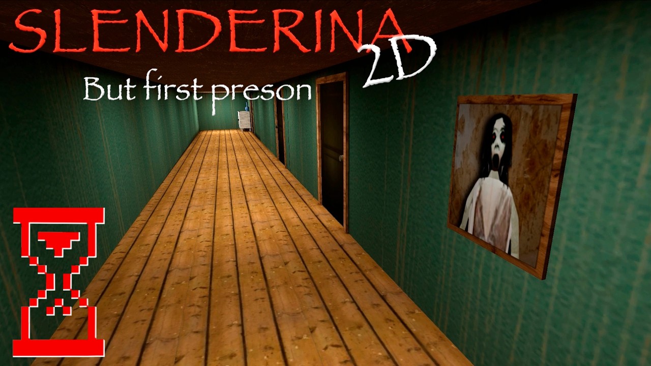 Слендрина 2D, но от первого лица в 3D | Slendrina 2D: but first person 3D