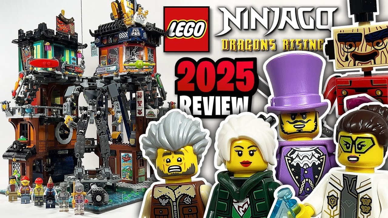 LEGO Ninjago City Workshops (71837) — обзор набора 2025 EARLY