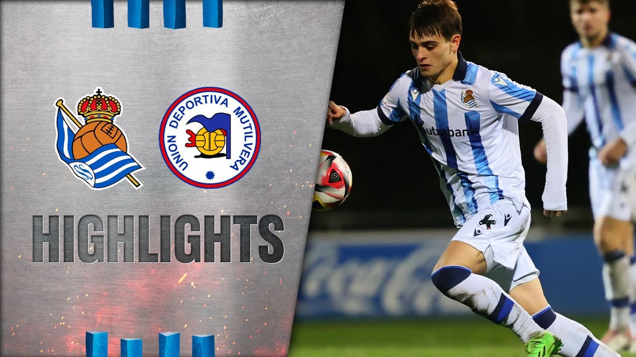 HIGHLIGHTS | 2&ordf; RFEF | J21 | Real Sociedad C 1 - 0 UD Mutilvera | Zubieta