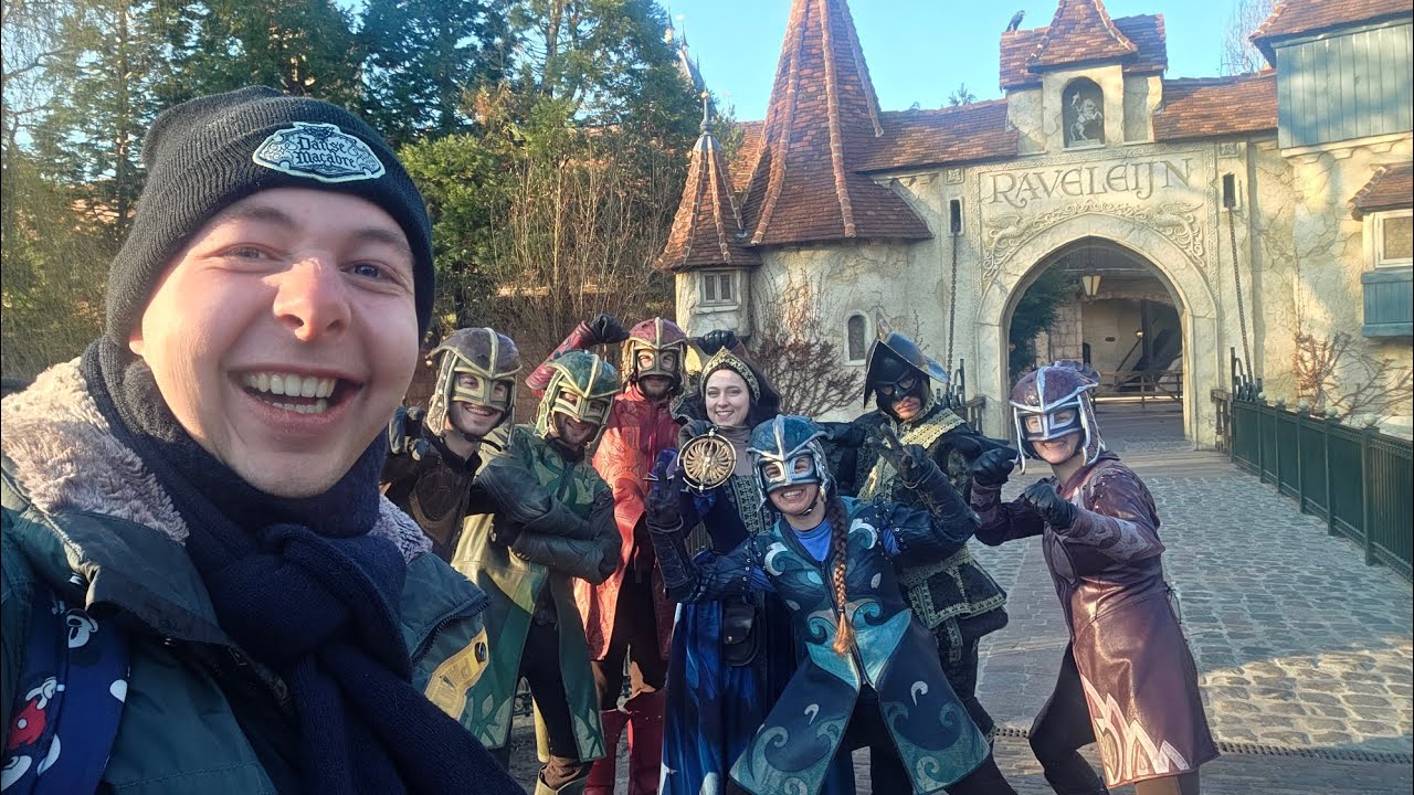Kefteling vlog nr. 140 de allerlaatste raveleijn show! ⚔️🔥En een echte winter efteling ❄️☃️