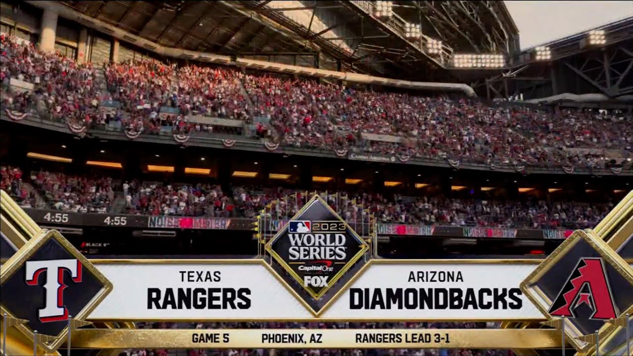 Texas Rangers at Arizona Diamondbacks, 2023 World Series Game 5, November 1, 2023