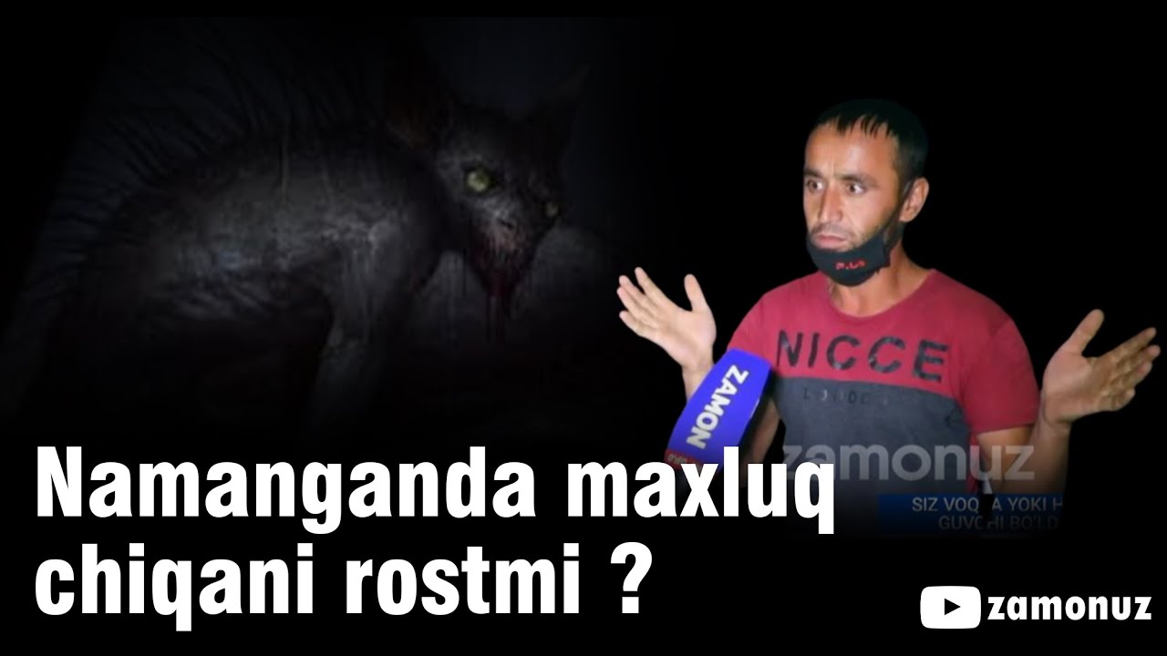 Namanganda tomdan-tomga sakrab yuradigan maxluq paydo bo‘lgani rostmi?