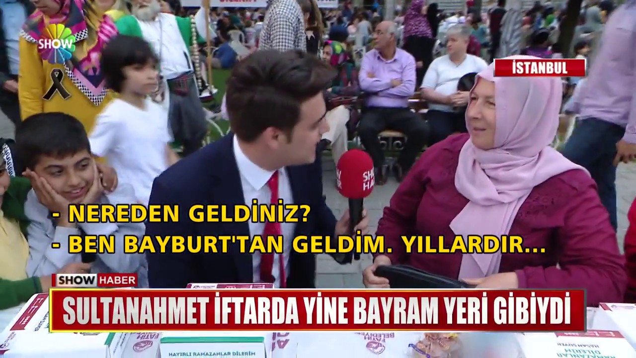 Eller duaya açıldı, 30 bin kişi iftar sofrasında buluştu