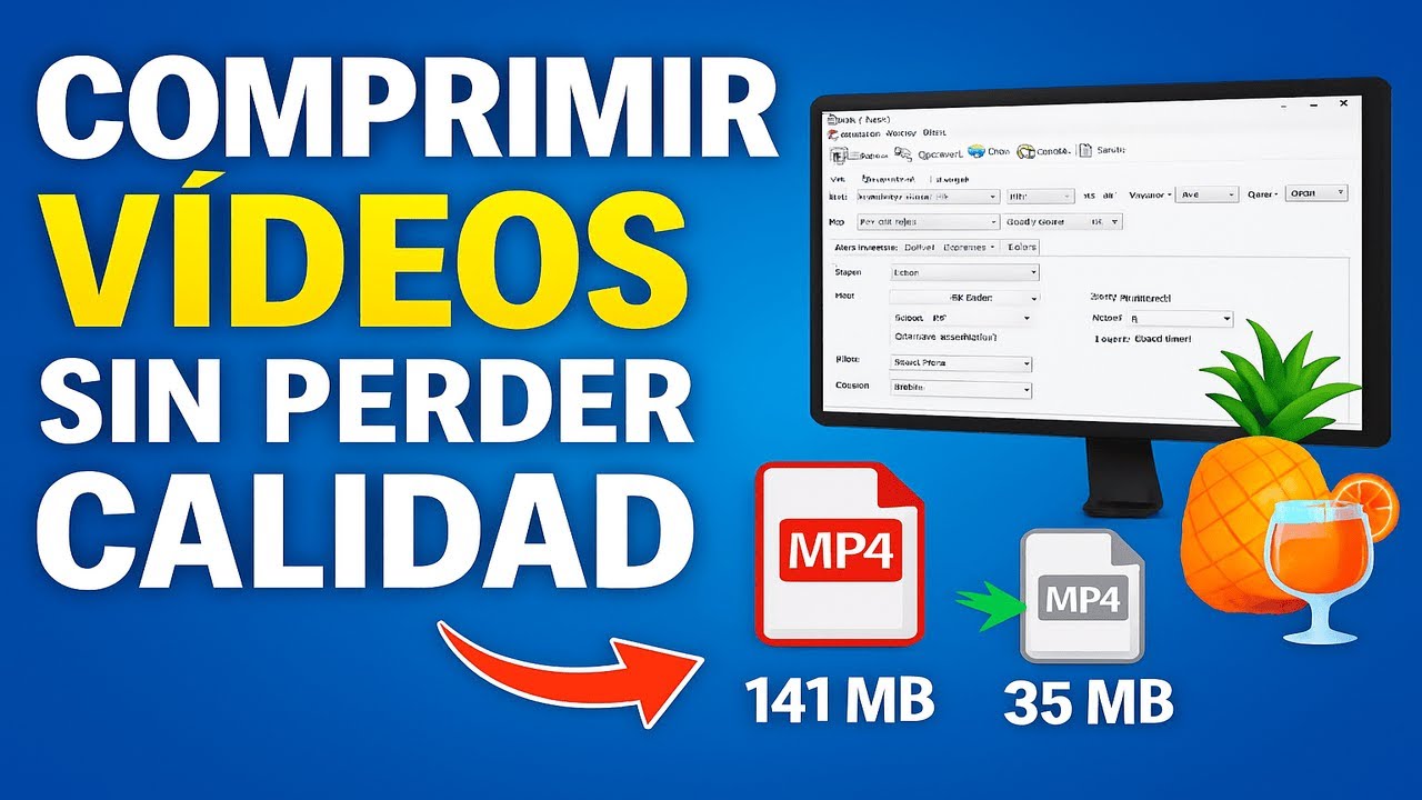 Comprimir vídeos SIN PERDER MUCHA CALIDAD | HandBrake (Tutorial rápido)