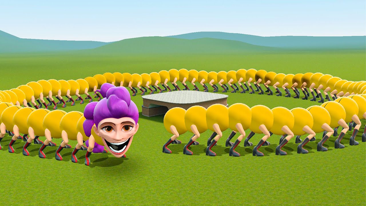 I FOUND NEW ROBLOX HUNGRY RUMI WORM in Garry's Mod with Spider Man! #2