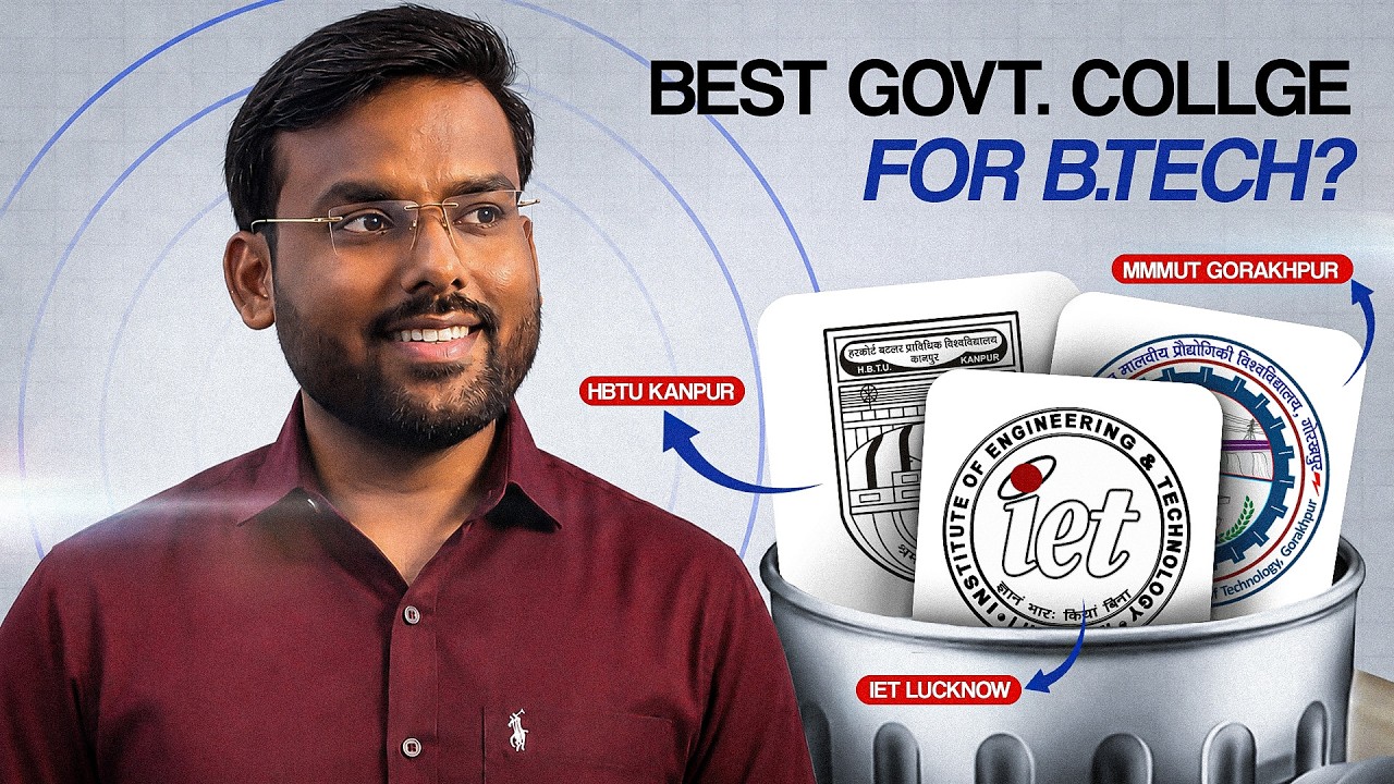 Low JEE Main Rank? IET Lucknow vs HBTU Kanpur vs MMMUT Gorakhpur | Placements, Fees & Cutoff 2026