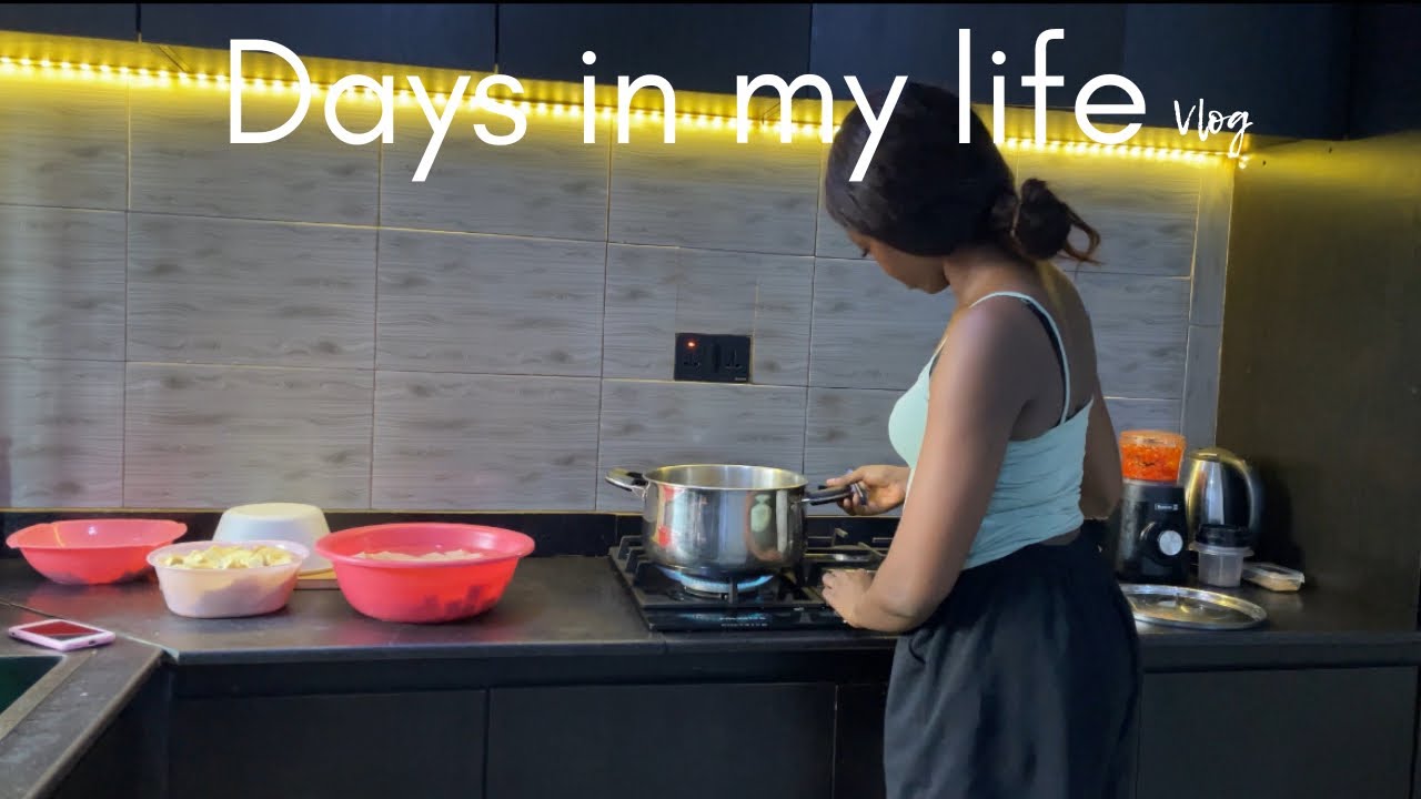 DAYS IN THE LIFE OF A NIGERIAN WIFE | SAHM MOM OF 2 | VLOG |  COOK WITH ME