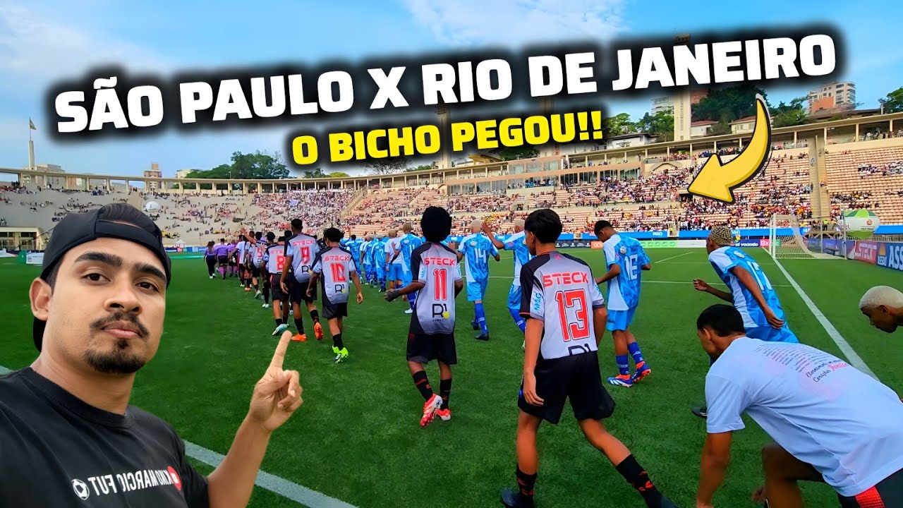 FINAL DA TAÇA DAS FAVELAS ENTRE SAO PAULO VS RIO DE JANEIRO FOI UM JOGAO 