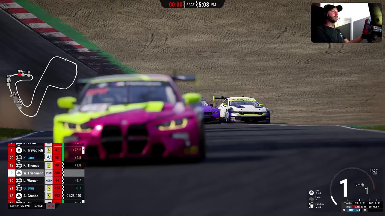 ACC PS5 | Fatch GT 3 series | Season 11 | Round 2 @ Brands Hatch