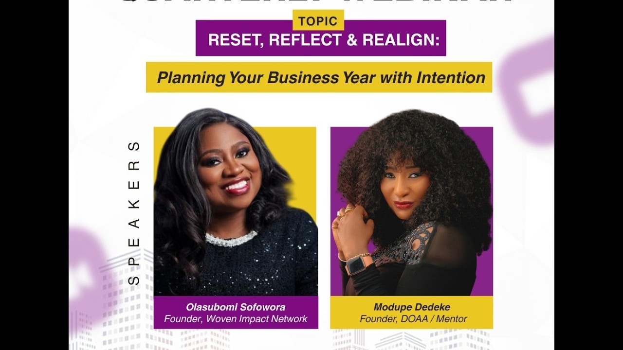 Reset, Reflect & Realign: Planning Your Year with Intention