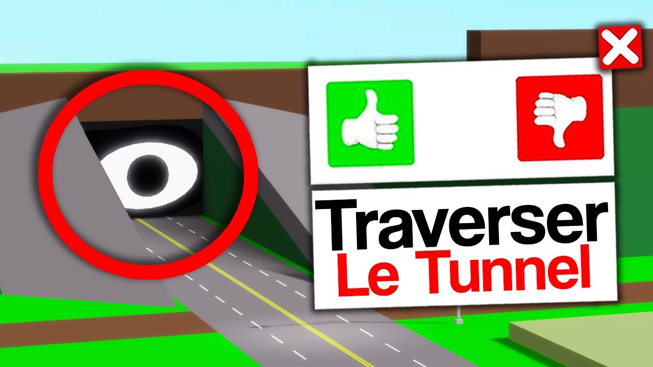 COMMENT TRAVERSER LE TUNNEL DE BROOKHAVEN ROBLOX