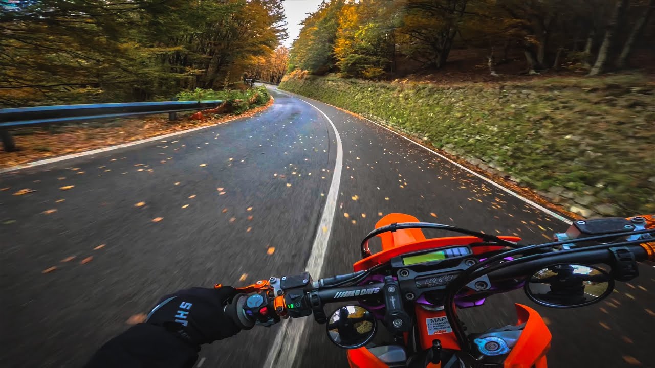 AUTUMN RIDE KTM 450 SUPERMOTO🍁