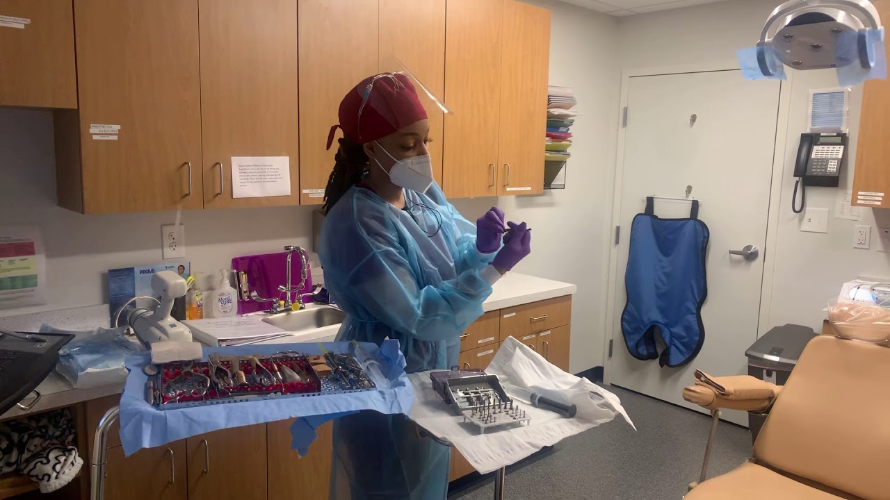 Implant set up