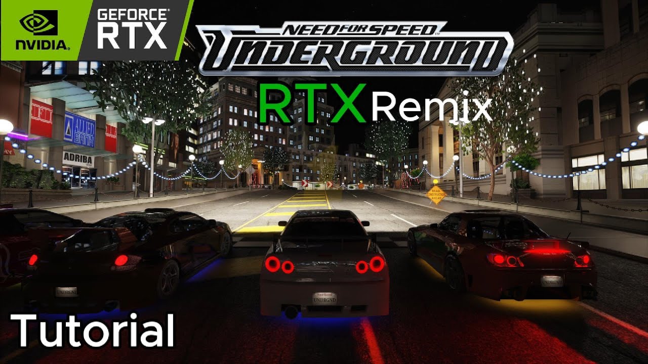 Como Baixar e INSTALAR o Need for speed UNDERGROUND RTX Remix 2025