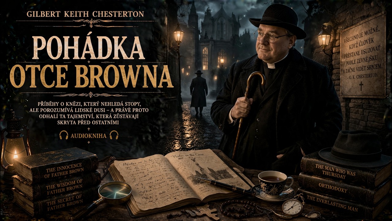 🎧 Pohádka otce Browna- Gilbert Keith Chesterton | Audiokniha česky