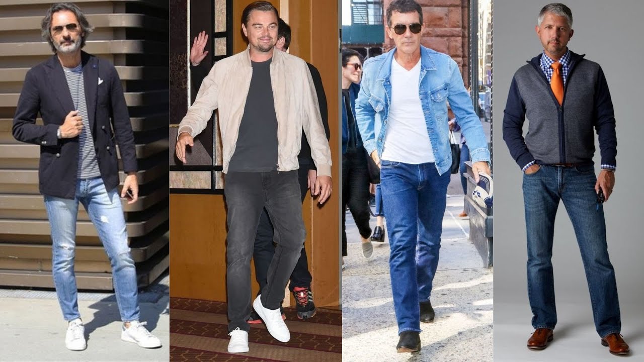 JEANS de MODA para HOMBRES de 40 y 50 AÑOS