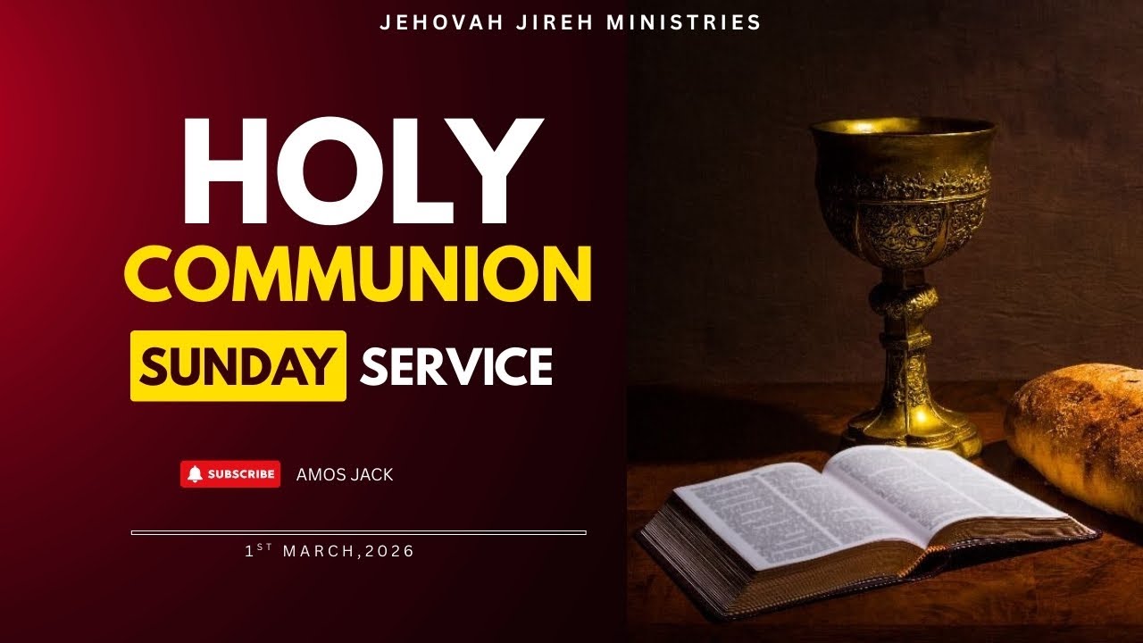 🔴HOLY COMMUNION SUNDAY SERVICE IPas.AmosJackIJehovahJirehMinistries #jehovahjirehministries#AmosJack