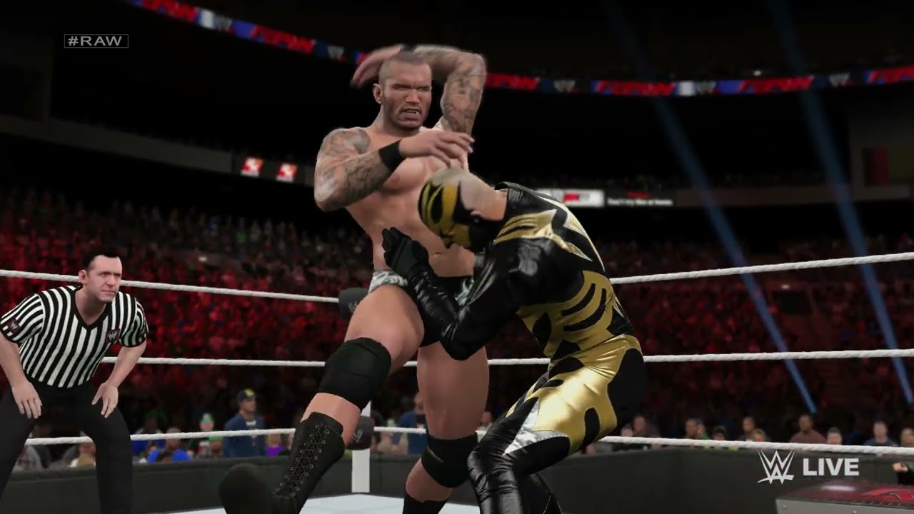 WWE Monday Night RAW 2013: Goldust vs Randy Orton (WWE 2K15)