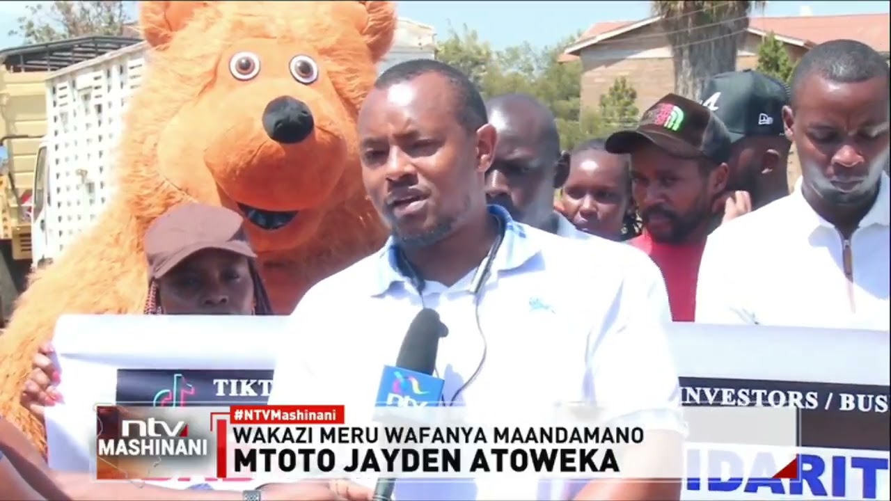 Meru: Makumi ya wakazi wa Nkubu wafanya matembezi ya amani baada ya kupotea kwa mtoto