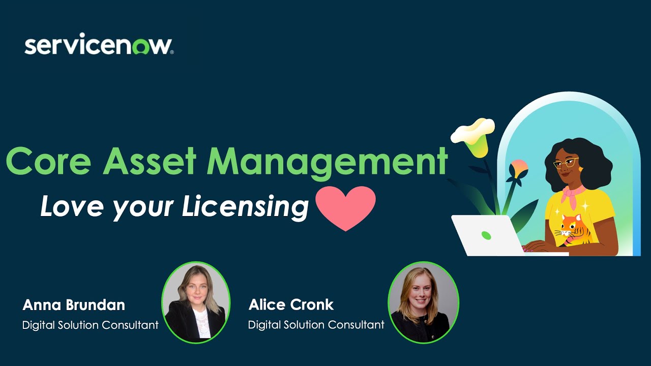 Core Asset Management Capabilities of ServiceNow