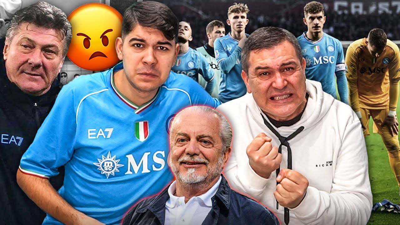 😡 ORA BASTA!! SIETE UNA DELUSIONE... SFOGO DURISSIMO dei TIFOSI NAPOLETANI