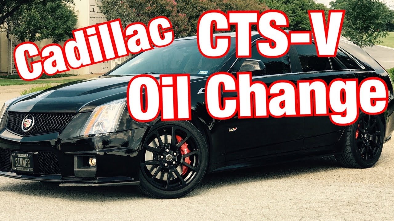 2014 Cadillac CTS-V Wagon OIL CHANGE