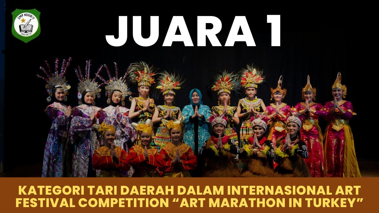 TARI TRADISIONAL SMPN 11 JAKARTA JUARA 1 (INTERNATIONAL ART FESTIVAL) 