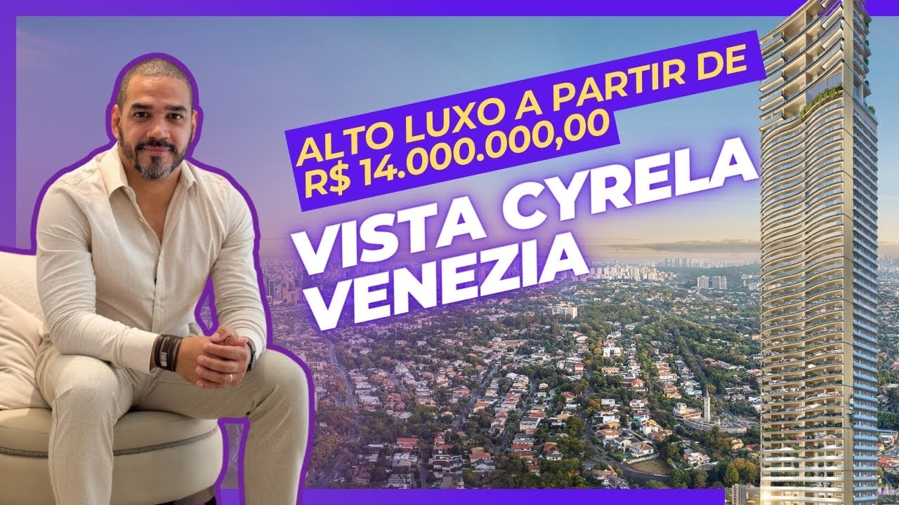 Vista Cyrela Venezia! Não é sobre necessidade, é sobre identidade!