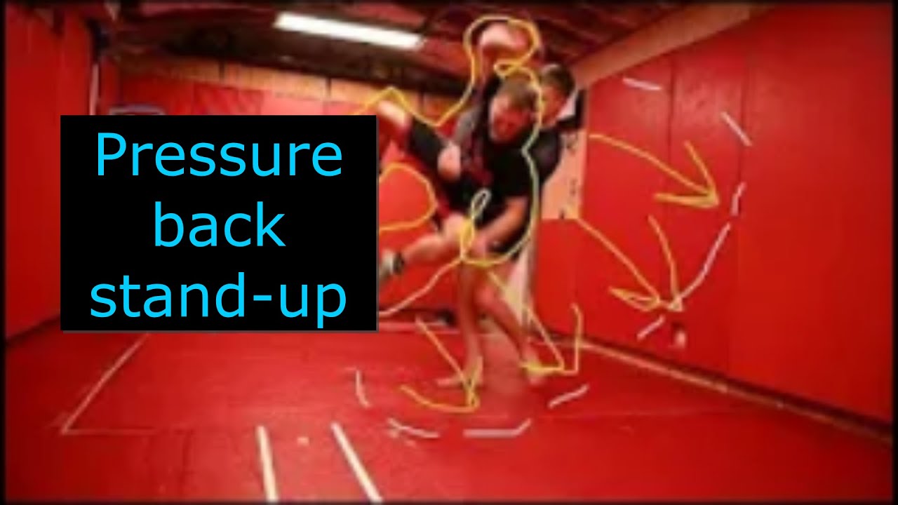 Pressure back stand-up