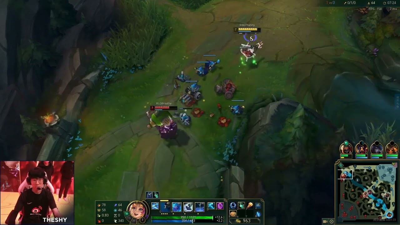 Proview The Shy - Gwen vs Gragas | WBG VS BLG Game 1 LPL 2022