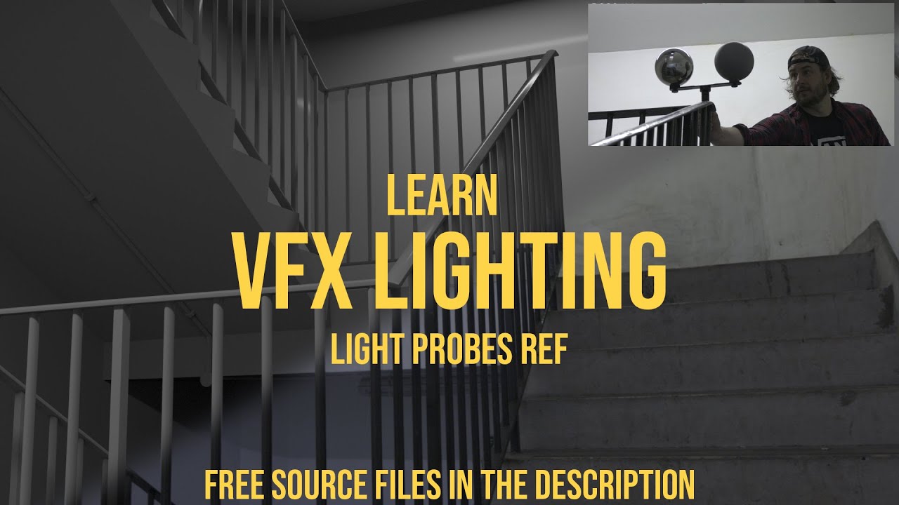 VFX Lighting -  Grey and Chrome Ball Light Probes