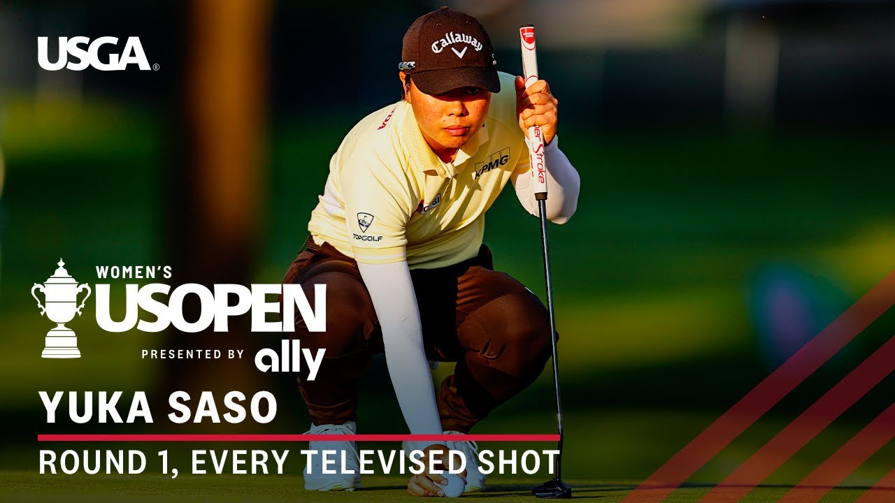 2024 U.S. Women's Open Presented by Ally Highlights: Yuka Saso, Round 1 | Every Televised Shot