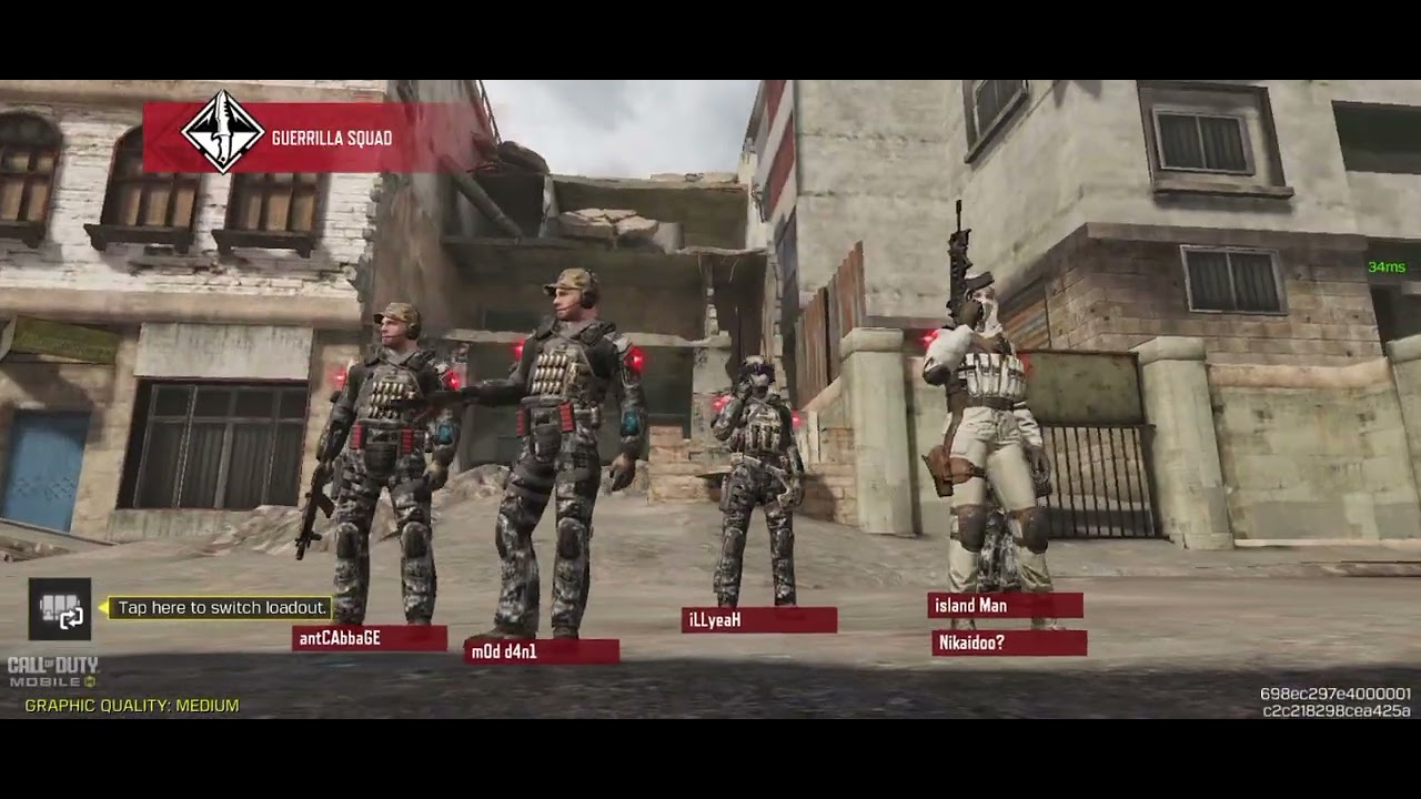 Playing call of duty