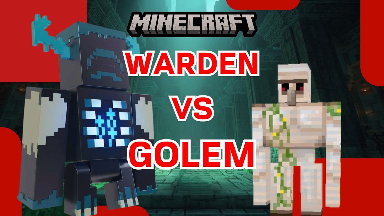 Epischer Showdown: Wärter vs. Eisengolems in Minecraft! Wer gewinnt?