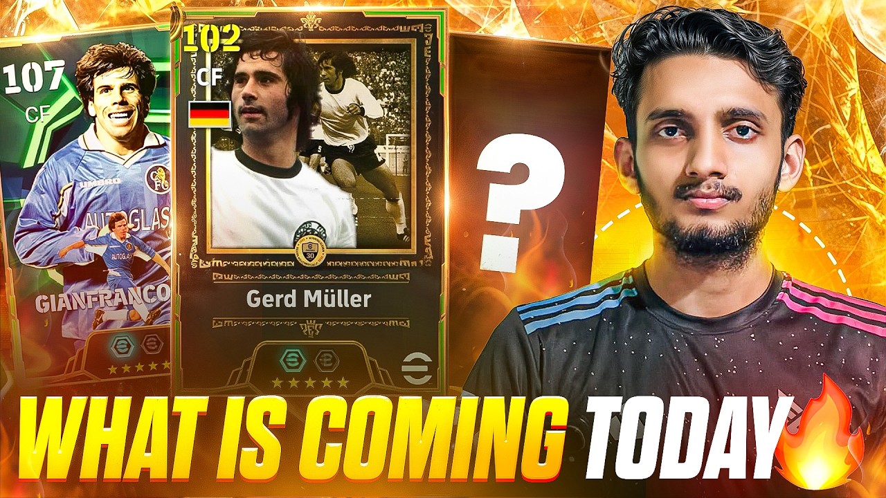 WHAT IS COMING TODAY | GERD MULLER AND FREE BATISTUTA