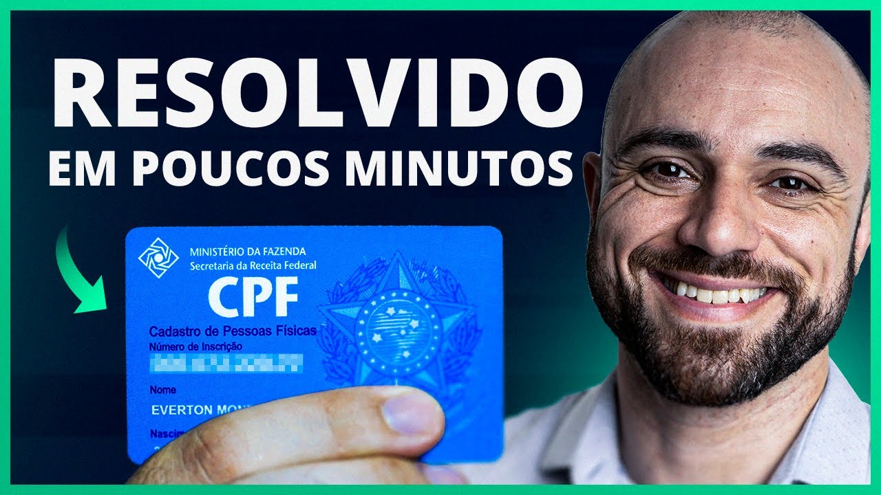 💳CPF PENDENTE DE REGULARIZA&Ccedil;&Atilde;O ou SUSPENSO Como Resolver Online e Gratuito