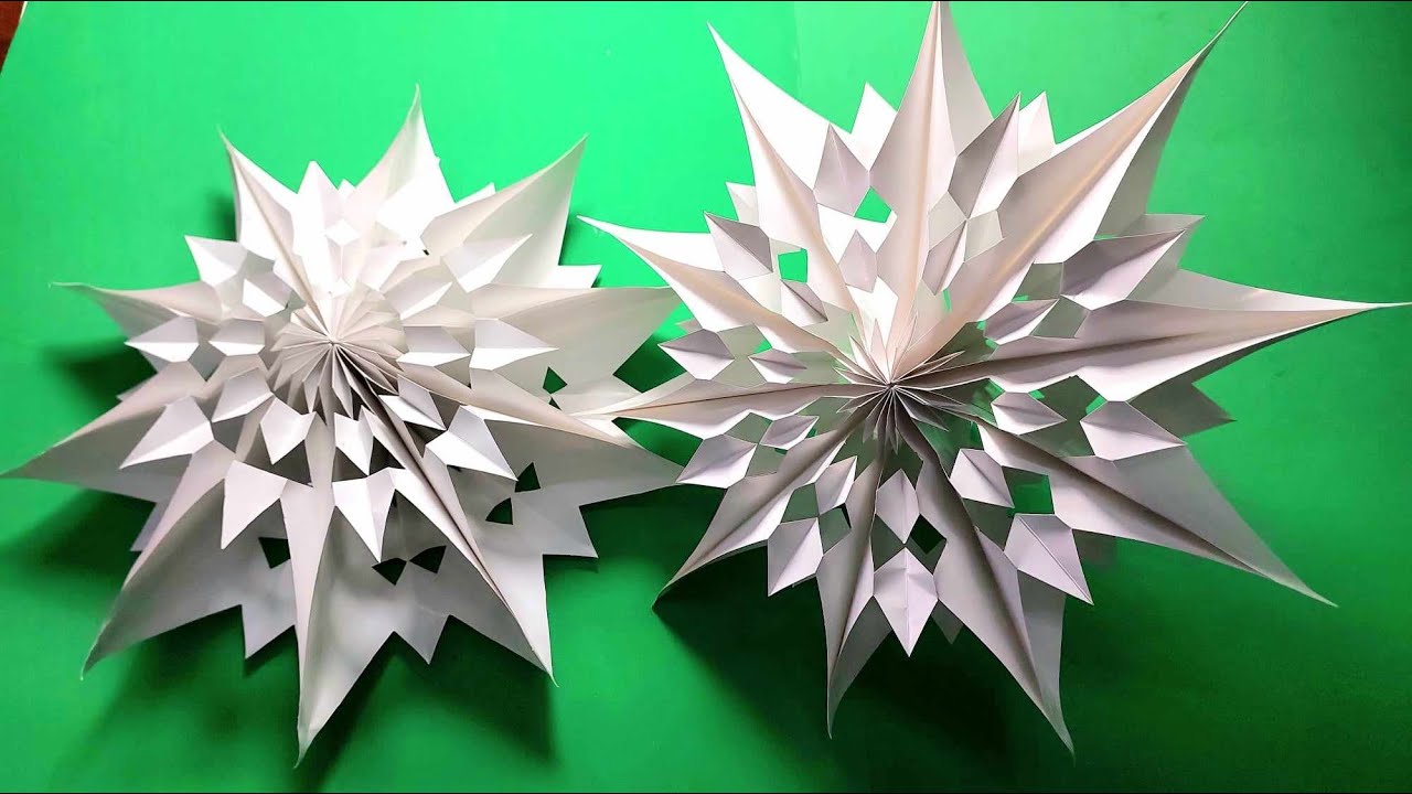 Paper snowflakes