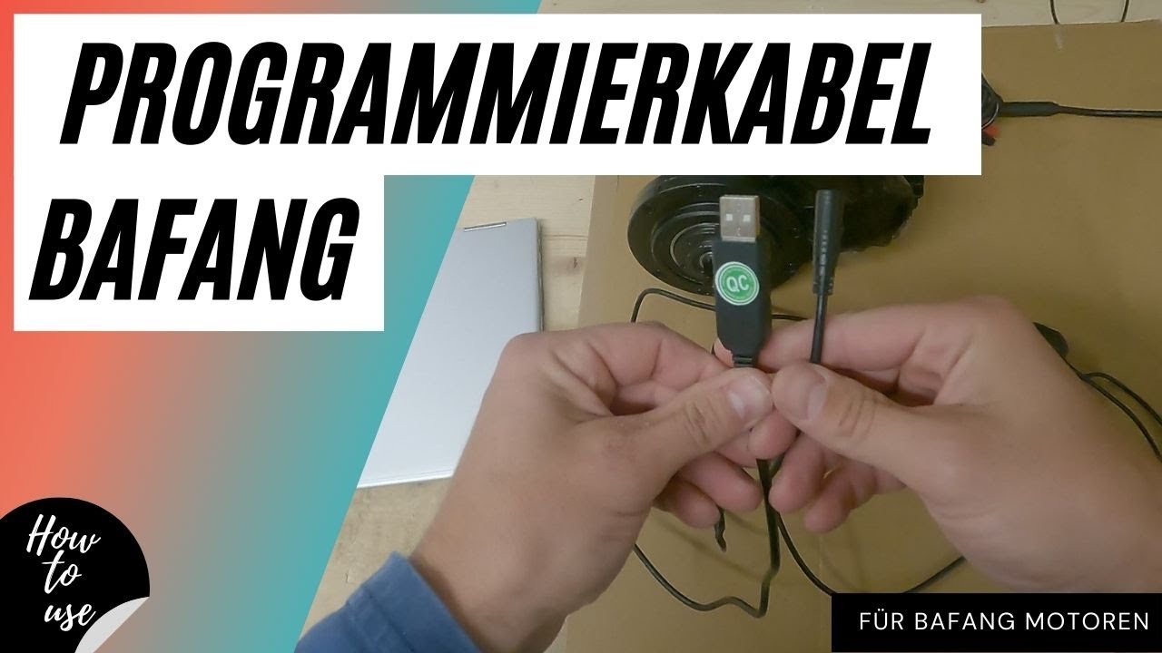 Bafang Programmierkabel BBS01 BBS02 BBSHD