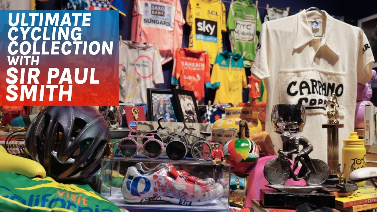 Legends interview: Sir Paul Smith and his incredible cycling memorabilia
