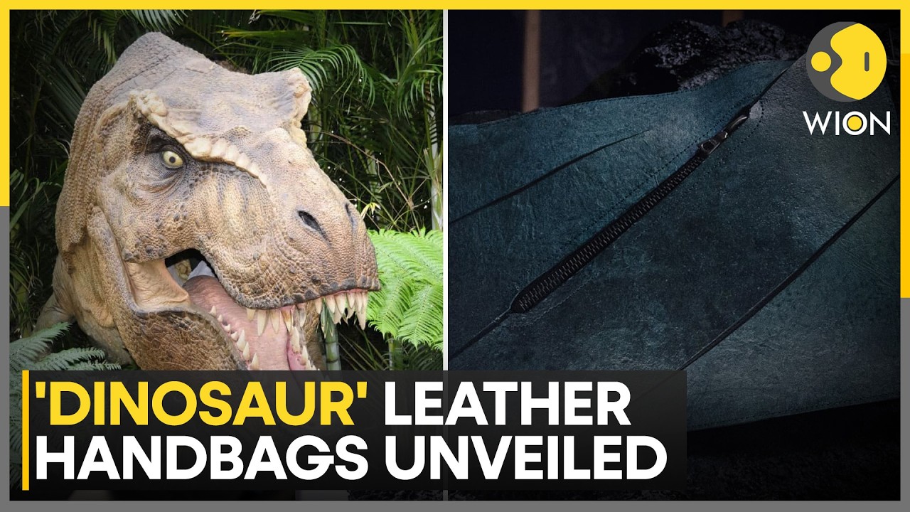 T-Rex Leather Handbag: Scientists Create Bag Using Dinosaur Collagen | WION