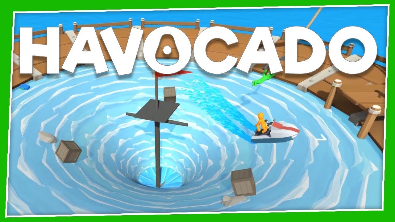 Havocado - #3 - WHIRLPOOL!! (4 Player Gameplay)