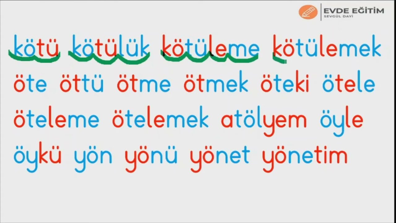 ELAKİN OMUTÜY ÖRIDSB - Ö - #HIZLI OKUMA METİNLERİ