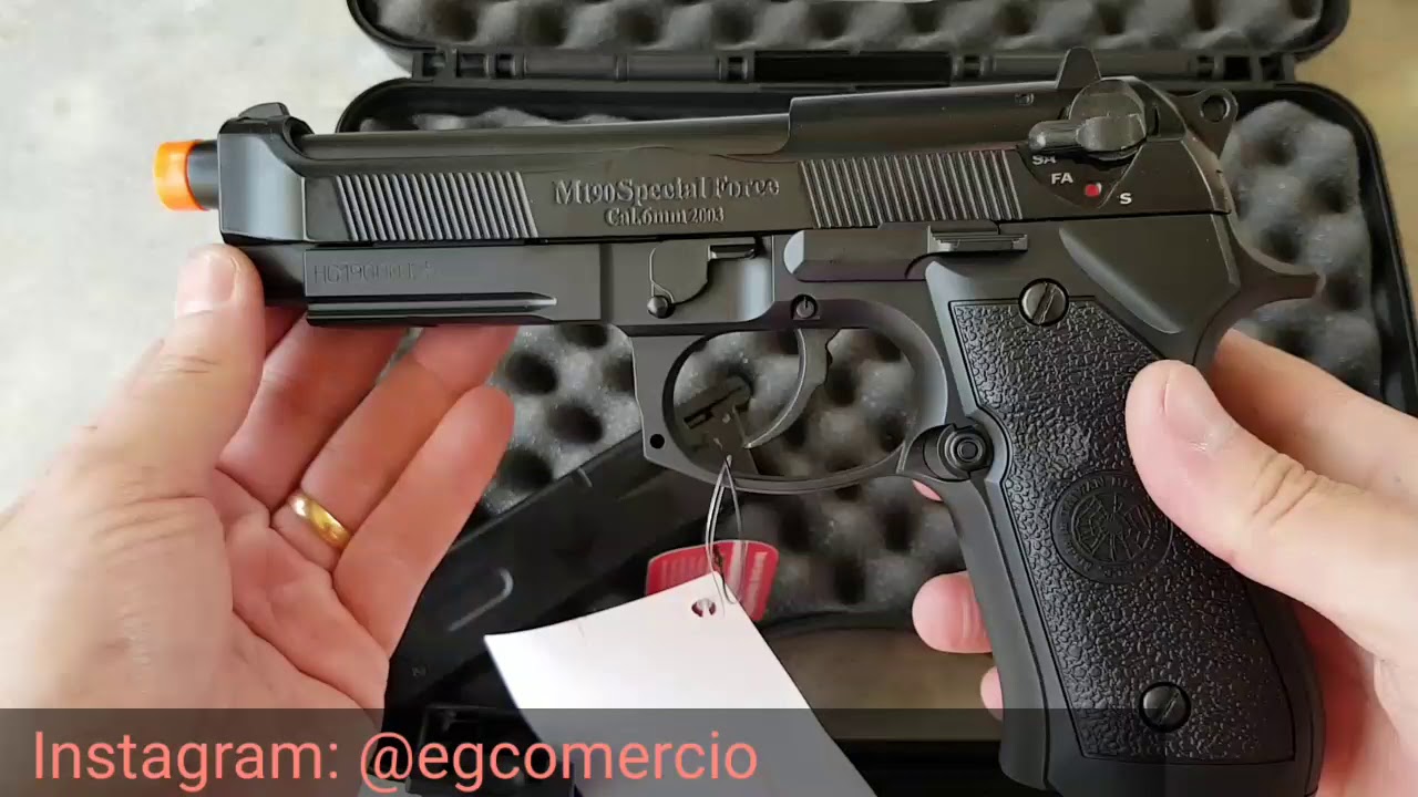 Airsoft - Beretta HG-190 HFC Gbb 6mm - E&G Comércio