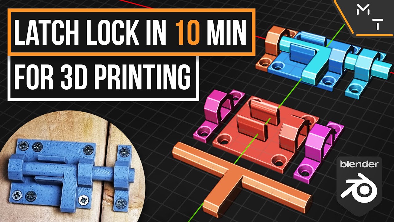 Создание модели замка для 3D-печати за 10 минут. Эпизод 1 — Blender 3.0 / 2.93