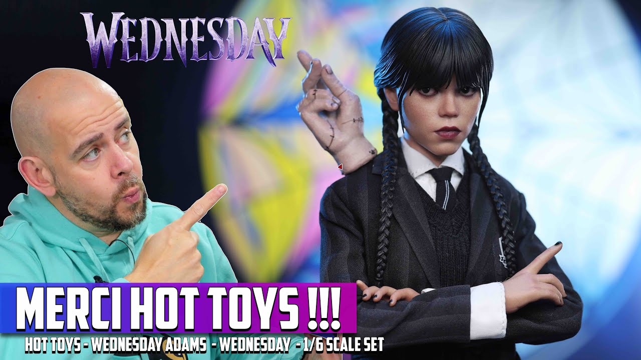 Hot Toys Wednesday Adams 1/6 Scale ! Merci Hot Toys !