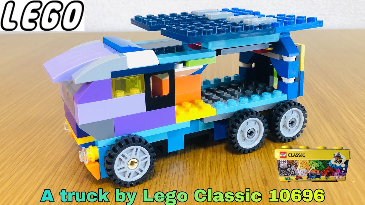 LEGO Classic 10696 assembly to a truck #100
