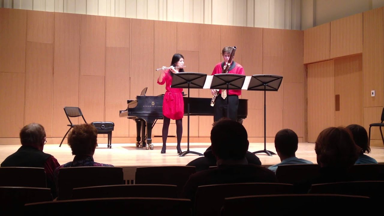 02/16/2014 at MSU - JW Kriewall, Bassoon & Karen Matsuo, Flute