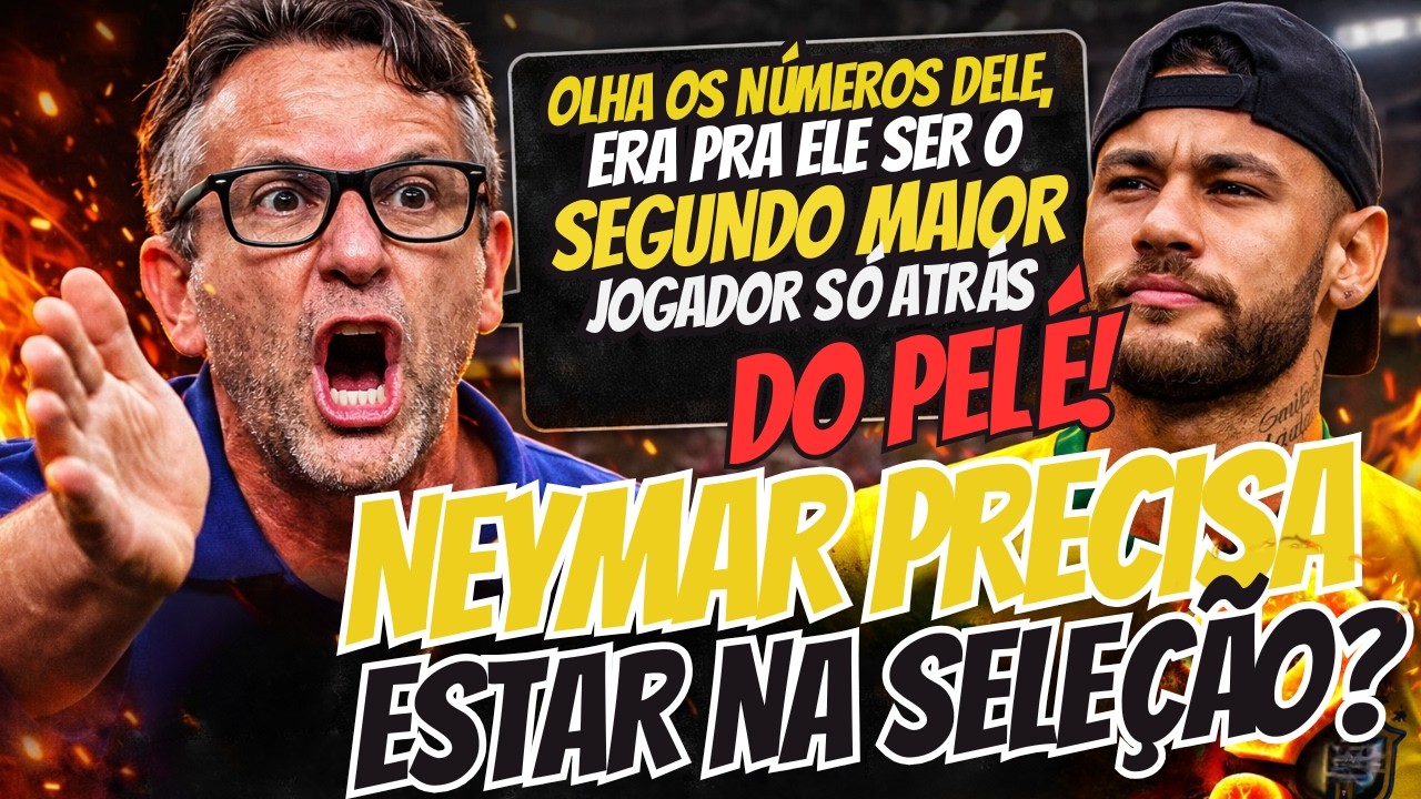 NEYMAR MERECE IR PRA COPA?! CRAQUE NETO MANDA A REAL1